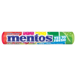 Mentos Rainbow Chewy Candy 38G