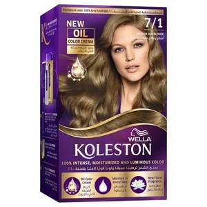 Koleston Hair Color Medium Ash Blonde 7/1
