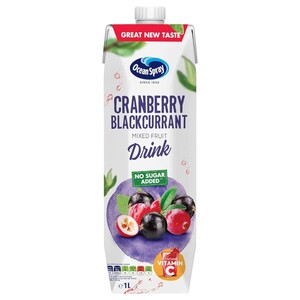 Ocean Spray Juice Cranberry & Blackcurrant 1L