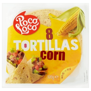 Poco Loco Corn Tortilla 320G
