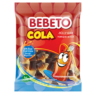 Bebeto Jelly Fizzy Cola 35G