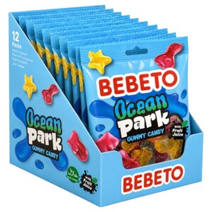 Bebeto Jelly Gum Ocean Park 80G X12