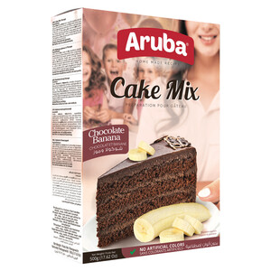 Aruba Cake Mix Chocolate Banana 500G