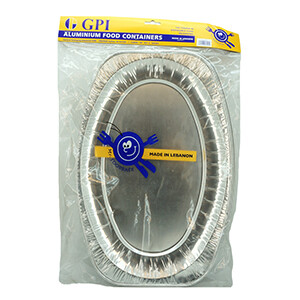 Gpi Disposable Aluminium Tray Oval