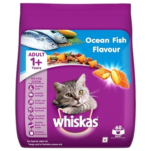 Whiskas Cat Food Ocean Fish 480G