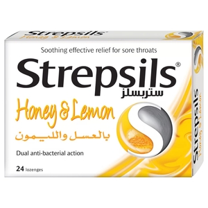 Strepsils Honey & Lemon 24 Pieces