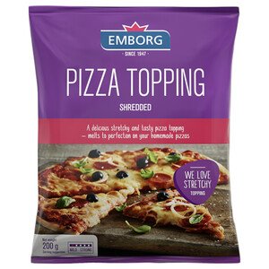 Emborg Pizza Topping Shredded 200G