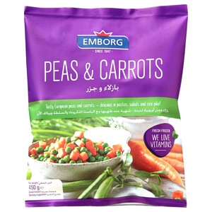 Emborg Frozen Peas & Carrots 450G