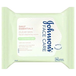 Johnson's Oil Balancing Facial Wipes 25 Sheets