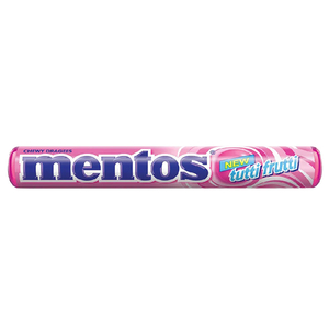 Mentos Tutti Frutti Chewy Dragees 14 Pieces 38G