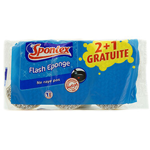 Spontex Flash Eponge 2+1