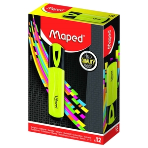 Maped Fluo Pep's Classic Highlighter Yellow