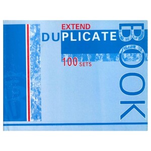 Extend Duplicate Book Ncr 10.5X13.5Cm 100 Sheets