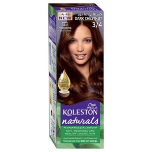 Koleston Naturals Hair Color Dark Chestnut 3/4