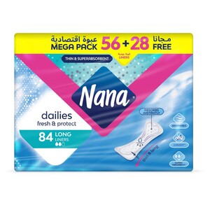 Nana Pantyliners Long 56+28 Free