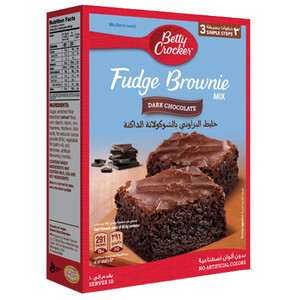 Betty Crocker Fudge Brownie Dark Chocolate 500G
