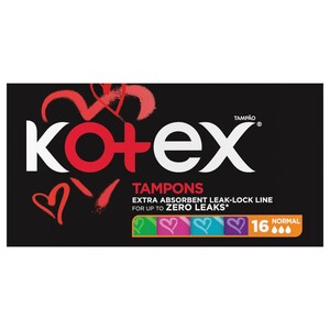 Kotex Tampons Normal 16 Pieces