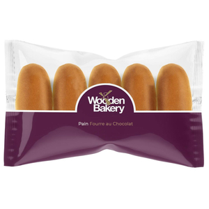 Wooden Bakery Pain Fourré Chocolate 5 Pieces 200G