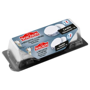 Soignon La Bûchette De Chèvre Cendrée 125G