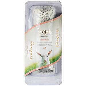 L'exquis Goat Cheese Mini Buche Cendree 150G