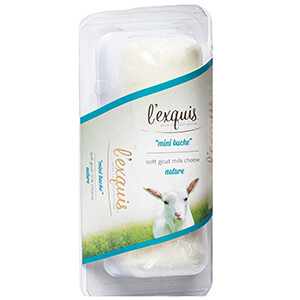 L'exquis Goat Cheese Mini Buche Nature 150G