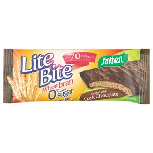 Santiveri Lite Bite Toast Coated With Dark Chocolate 17G