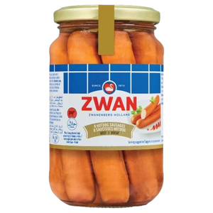Zwan 8 Hotdog Sausages Beef 180G