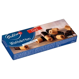 Bahlsen Waffeletten Bitter Dark 100G