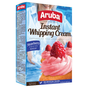 Aruba Whipping Cream Strawberry 80G