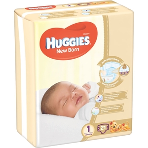 Huggies Diapers Newborn Size 1 5Kg 21 Pieces