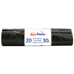 Best Choice Poubelle Medium Black 30L