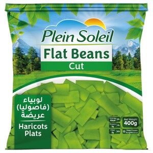 Plein Soleil Frozen Flat Beans Cut 400G