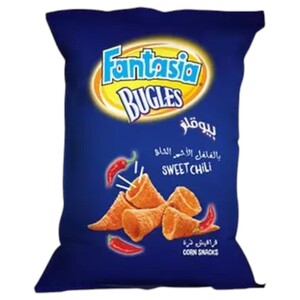 Fantasia Bugles Corn Snacks Sweet Chili 40G