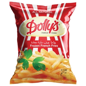 Dolly's Frozen French Fries 2.5Kg