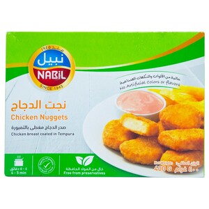 Nabil Chicken Nuggets Tempura 400G