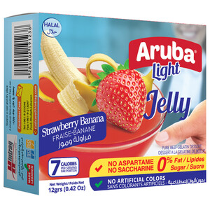 Aruba Jelly Strawberry Banana Diet 12G