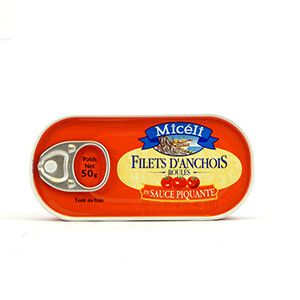 Filets D 'Anchois Boules En Sauce Picante