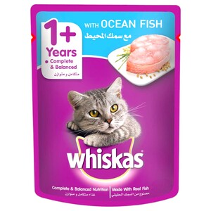 Whiskas Cat Food With Ocean Fish 85G