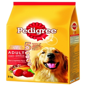 Pedigree Dog Food Beef And Vegetables 3Kg