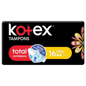 Kotex Tampons Mini 16 Pieces