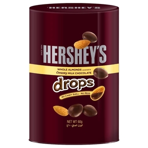 Hershey's Drops Almond Tin 60G