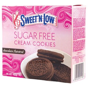 Sweet'n Low Cream Cookies Chocolate Sugar Free 162G