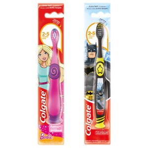 Colgate Toothbrush Kids Spiderman Barbie