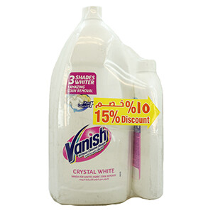 Vanish Clothes Liquid 1.8L+500Ml White -15%