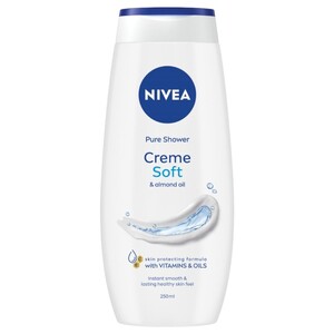 Nivea Shower Gel Creme Soft Almond Oil & Mild Scent 250Ml
