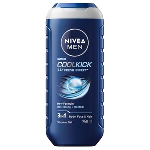 Nivea Shower Gel Cool Kick 250Ml
