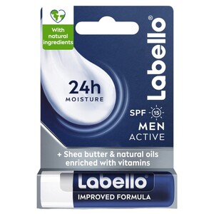Labello Lips Care Active Care For Men 4.8G