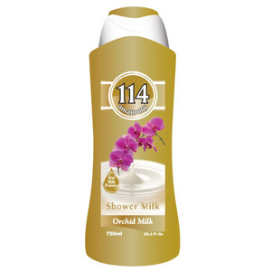 114 Amatoury Shower Gel Orchid & Moisturizing Milk 750Ml