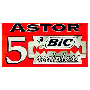 Bic Astor Razor Blades 5 Pieces