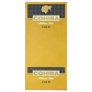 Cohiba Club 10 Cigar Yellow